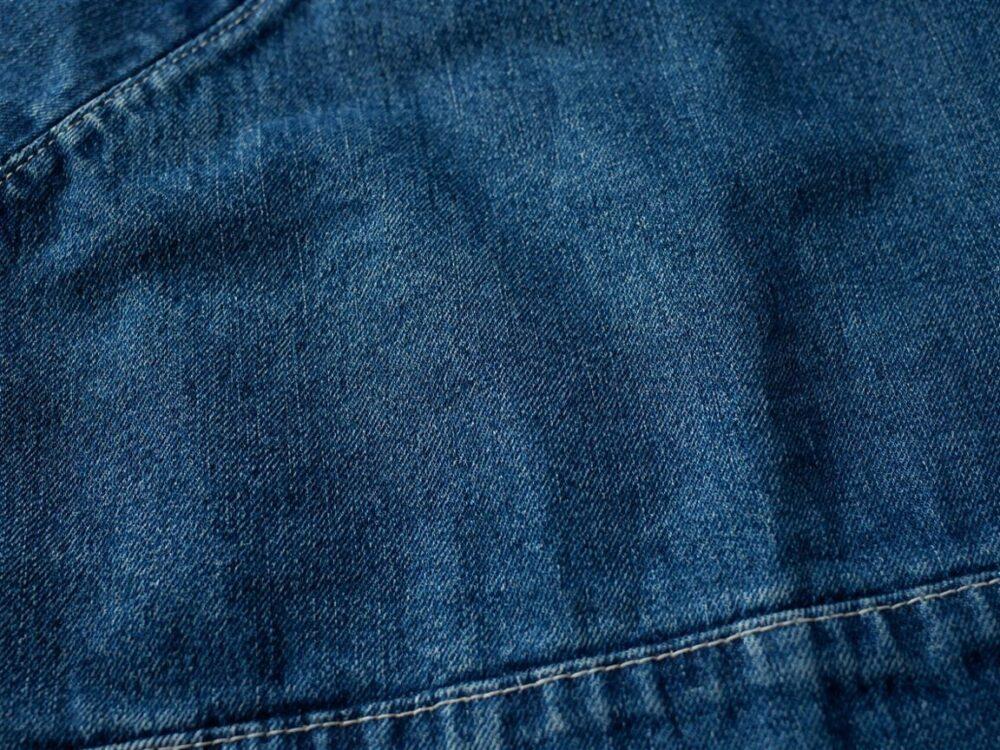 splot materiału denim