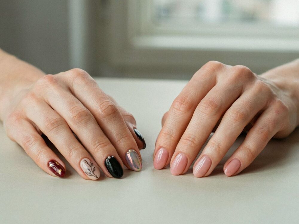 zabieg manicure klasycznego w trakcie